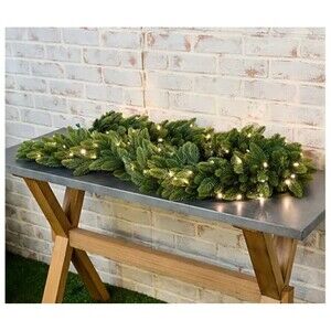 Bethlehem Lights Grand Radiance 6' Garland with 3-in-1 LEDs - Green